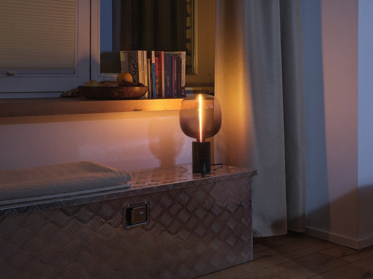 OSRAM Decor Marble Base Lampa stołowa DIM E27 czarna - eshop Ledvance PL 4058075846883