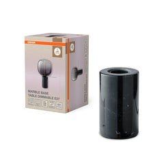 OSRAM Decor Marble Base Lampa stołowa DIM E27 czarna - eshop Ledvance PL 4058075846883