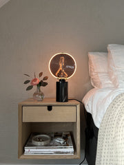 OSRAM Decor Marble Base Lampa stołowa DIM E27 czarna - Poland LEDVANCE e-shop 4058075846883