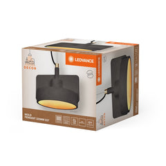 OSRAM Decor Mold lampa Wisząca 225 mm 1×E27 ciemnoszara - eshop Ledvance PL 4058075841628