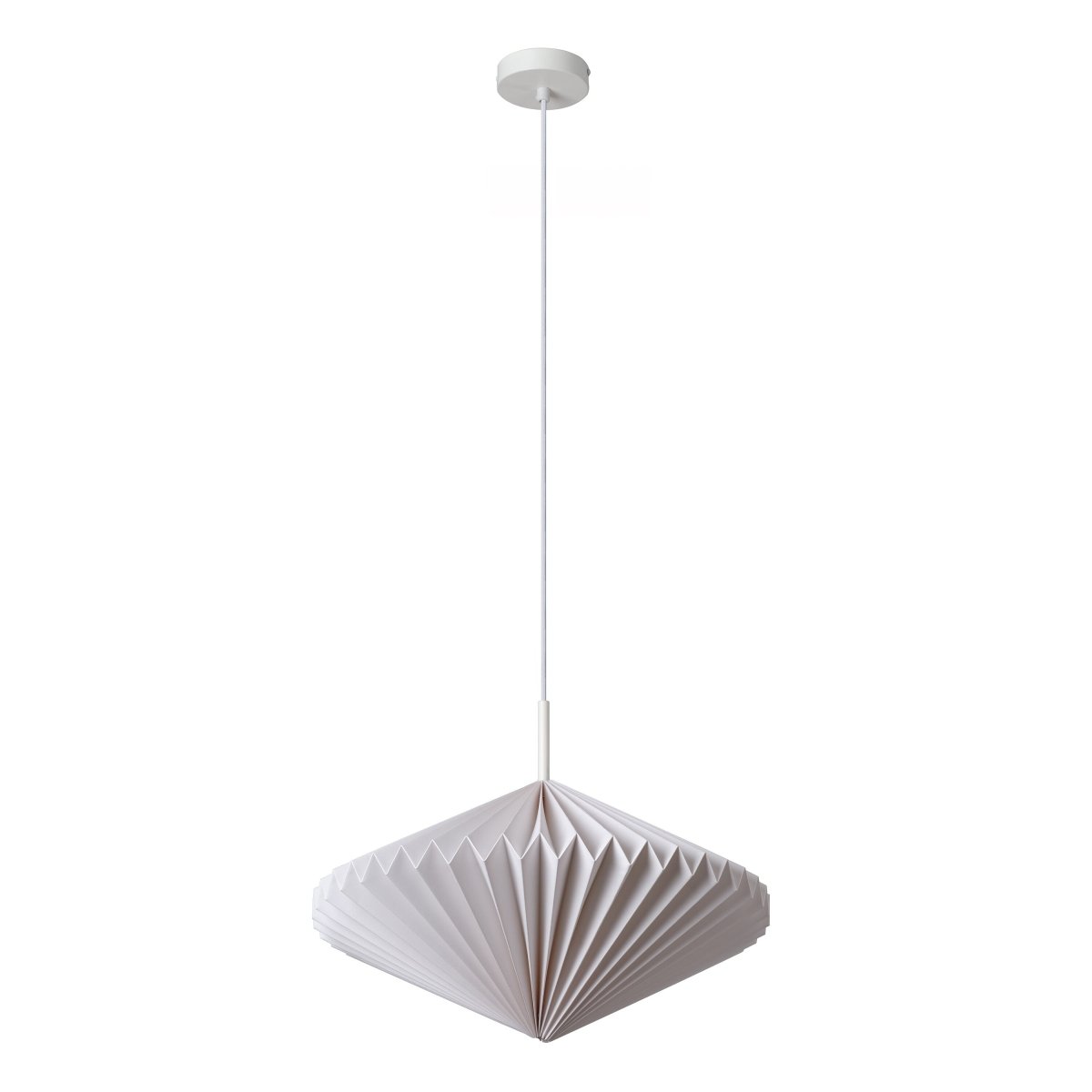 OSRAM Decor Paper Lantern Diamond Wisząca E27 biały - eshop Ledvance PL 4058075847149
