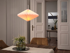 OSRAM Decor Paper Lantern Diamond Wisząca E27 biały - eshop Ledvance PL 4058075847149