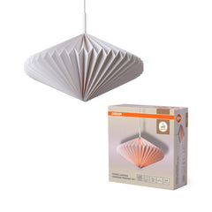 OSRAM Decor Paper Lantern Diamond Wisząca E27 biały - eshop Ledvance PL 4058075847149