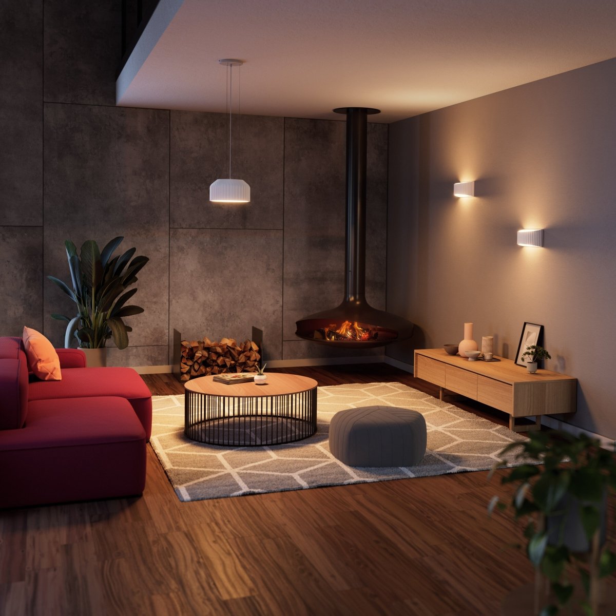 OSRAM Decor Plaster Cone Wisząca E27 biały - eshop Ledvance PL 4099854454363