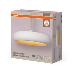 OSRAM Decor Plaster Pure Wisząca 300mm E27 biały - eshop Ledvance PL 4099854460876