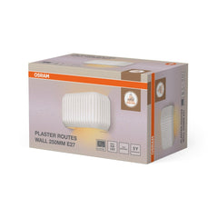 OSRAM Decor Plaster Routes Kinkiet 250 1 XE27 biały - eshop Ledvance PL 4099854454509