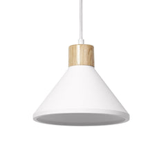 OSRAM Decor Plaster Wood Wisząca 320mm E27 biały - eshop Ledvance PL 4099854460975