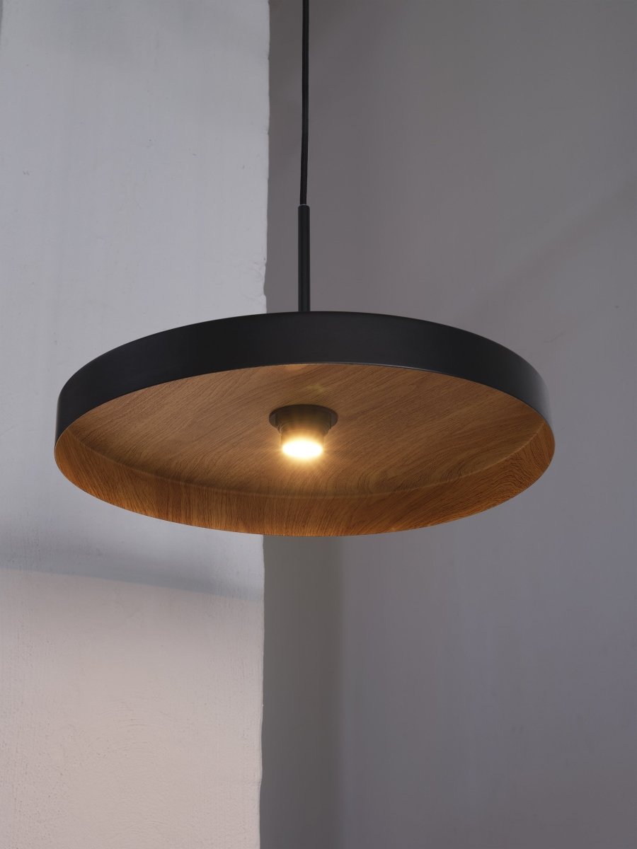 OSRAM Decor Plate Wisząca E27 Black Wood Decor - eshop Ledvance PL 4058075838727