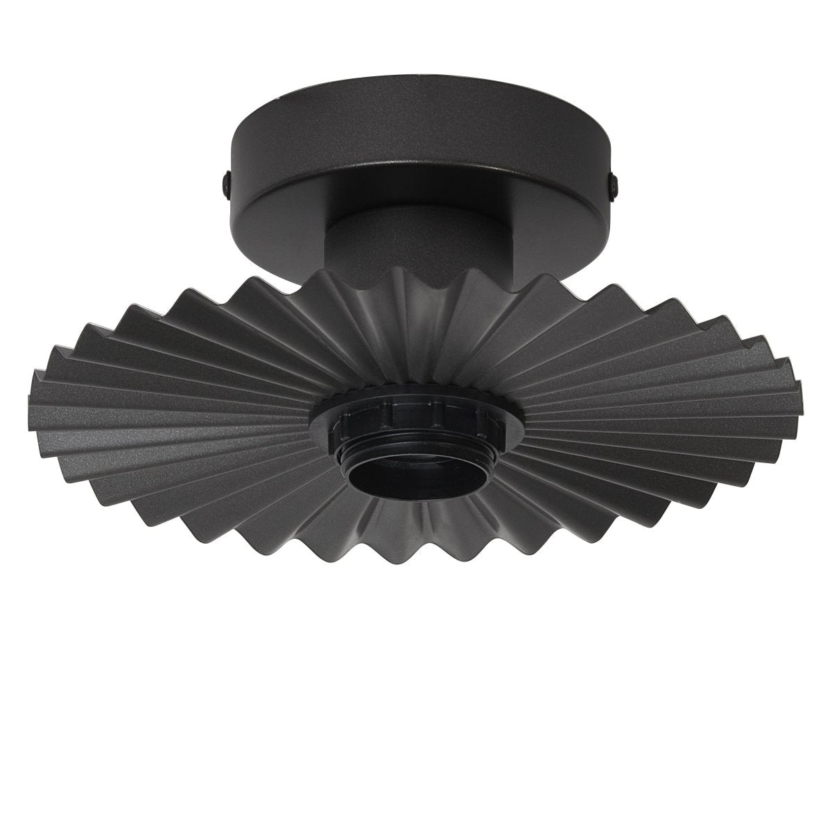 OSRAM Decor Plisse Plafon E 27 ciemny szary - eshop Ledvance PL 4099854454608