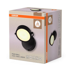 OSRAM Decor Puck Kinkiet 11W 930 czarny - eshop Ledvance PL 4058075846500