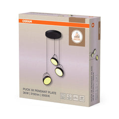 OSRAM Decor Puck Wisząca 3XPendant PL 36W 930 czarny - eshop Ledvance PL 4058075846586