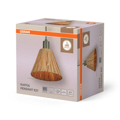OSRAM Decor Raffia Wisząca E27 zielony - eshop Ledvance PL 4099854461149