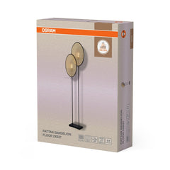 OSRAM Decor Rattan Dandelion Lampa stojąca 2xE27 brązowa - eshop Ledvance PL 4058075847286