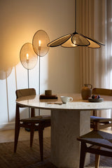 OSRAM Decor Rattan Dandelion Lampa stojąca 2xE27 brązowa - Poland LEDVANCE e-shop 4058075847286