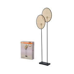 OSRAM Decor Rattan Dandelion Lampa stojąca 2xE27 brązowa - eshop Ledvance PL 4058075847286