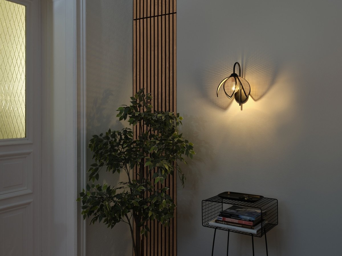 OSRAM Decor Rattan Lotus Kinkiet E27 brązowy - eshop Ledvance PL 4058075847262