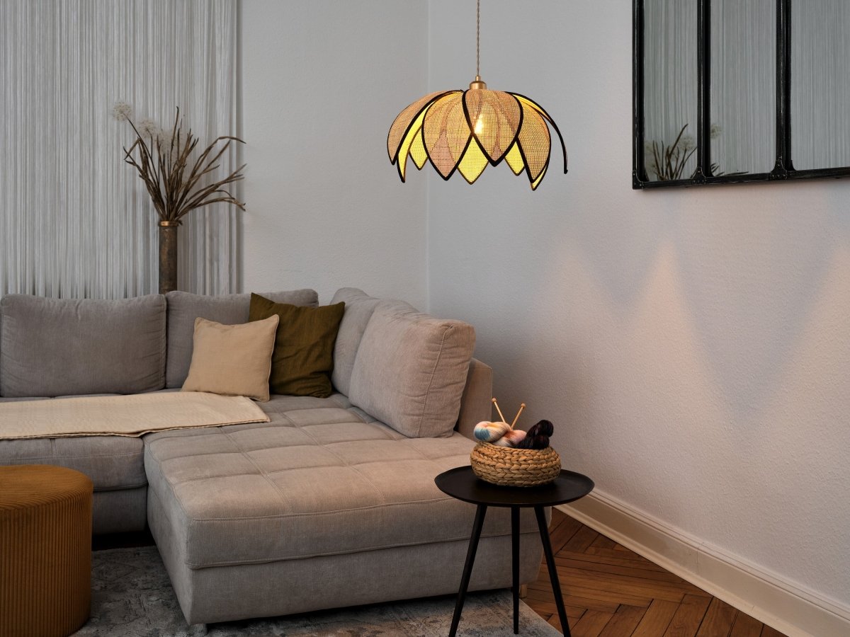 OSRAM Decor Rattan Lotus Wisząca 480 E27 brązowy - eshop Ledvance PL 4058075847248