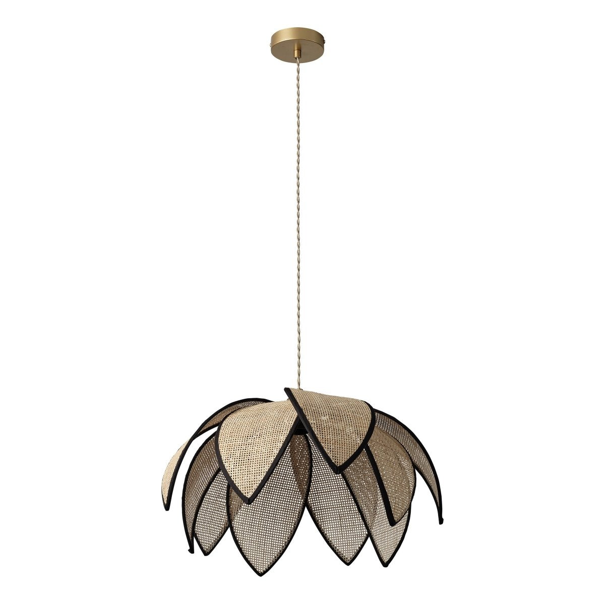 OSRAM Decor Rattan Lotus Wisząca 480 E27 brązowy - eshop Ledvance PL 4058075847248