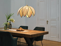 OSRAM Decor Rattan Lotus Wisząca 670 E27 brązowy - eshop Ledvance PL 4058075847224