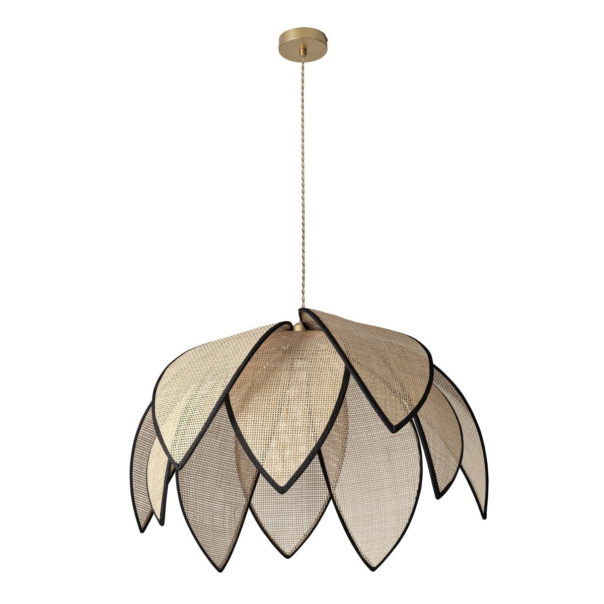 OSRAM Decor Rattan Lotus Wisząca 670 E27 brązowy - eshop Ledvance PL 4058075847224