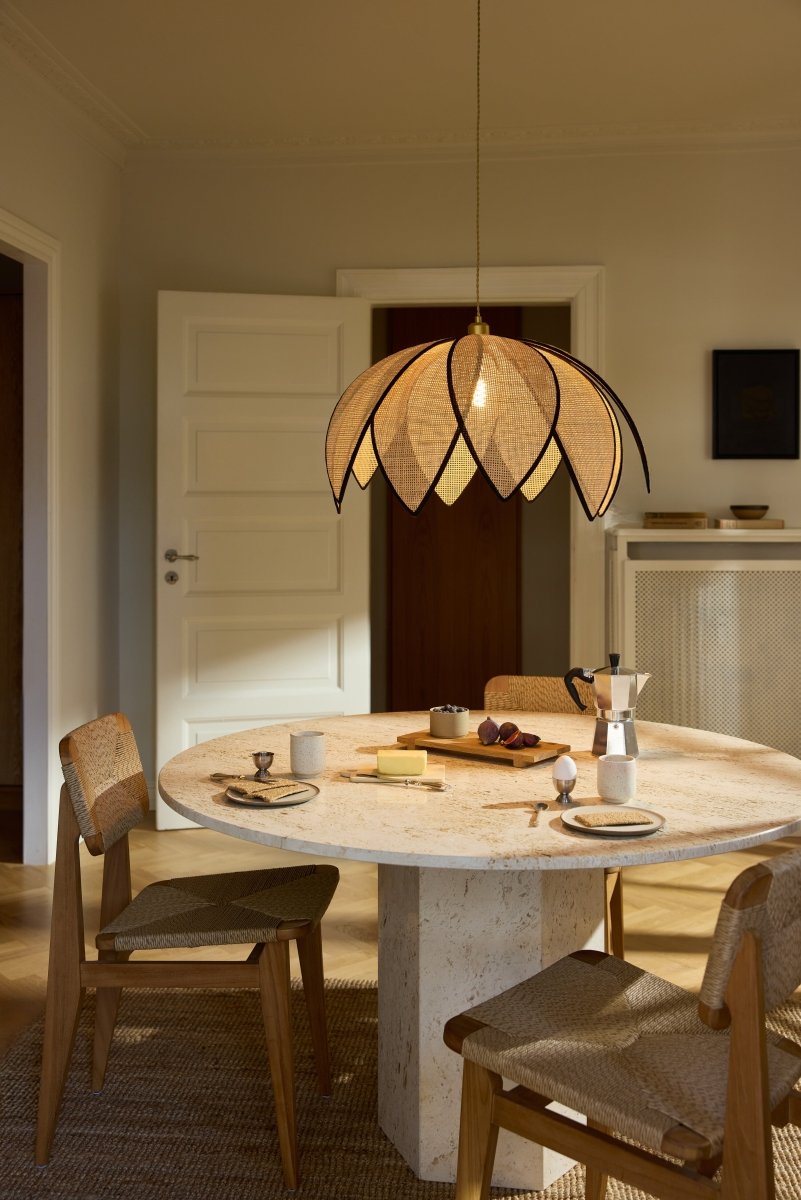 OSRAM Decor Rattan Lotus Wisząca 670 E27 brązowy - Poland LEDVANCE e-shop 4058075847224