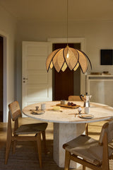 OSRAM Decor Rattan Lotus Wisząca 670 E27 brązowy - Poland LEDVANCE e-shop 4058075847224