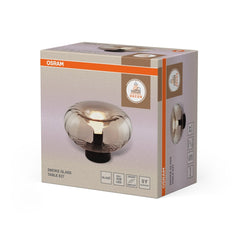 OSRAM Decor Smoke Glass Lampa stołowa E27 czarna - eshop Ledvance PL 4058075850040