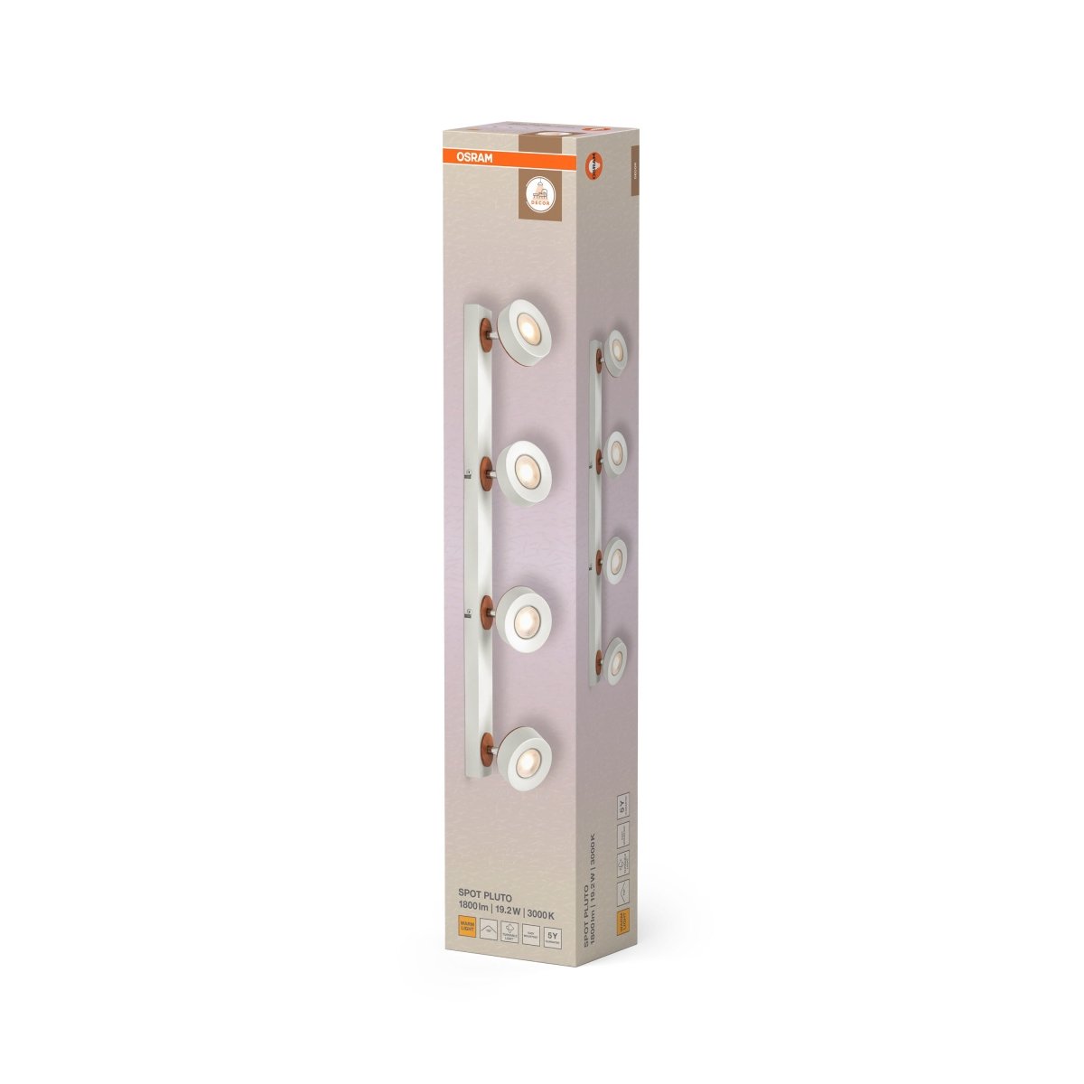 OSRAM Decor Spot Pluto White 4 - Spot - eshop Ledvance PL 4099854470936