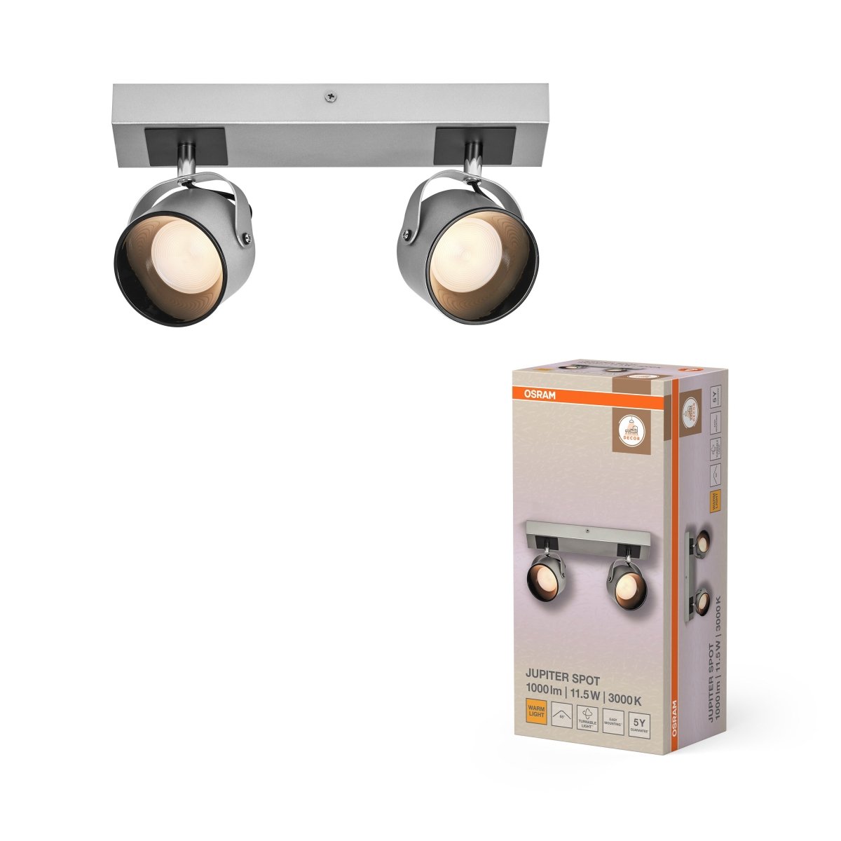 OSRAM DECOR SPOT VENUS BLACK 3 - Spot - eshop Ledvance PL 4099854471452