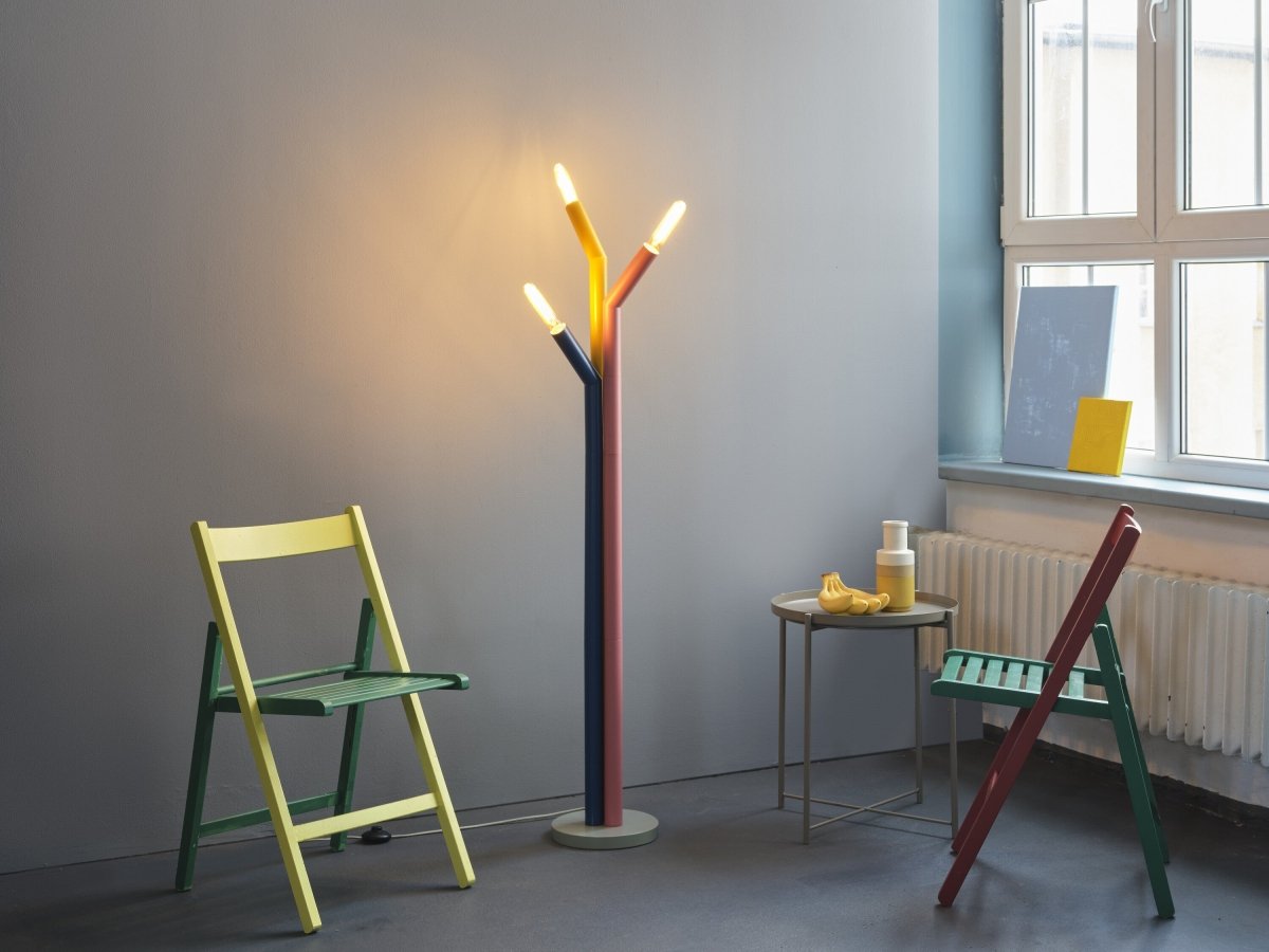 OSRAM Decor Straw Lampa stojąca 3xE27 multikolor - eshop Ledvance PL 4099854454981
