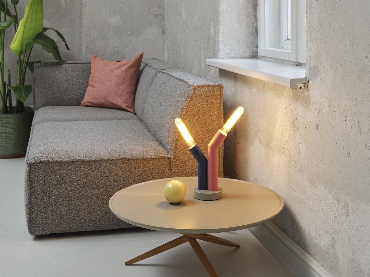 OSRAM Decor Straw Lampa stołowa 2xE27 multikolor - eshop Ledvance PL 4099854455001