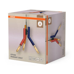 OSRAM Decor Straw Wisząca 3xE27 multikolor - eshop Ledvance PL 4099854461552