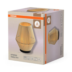 OSRAM Decor Stripes Lampa stołowa 1xE14 beżowa - eshop Ledvance PL 4058075848009