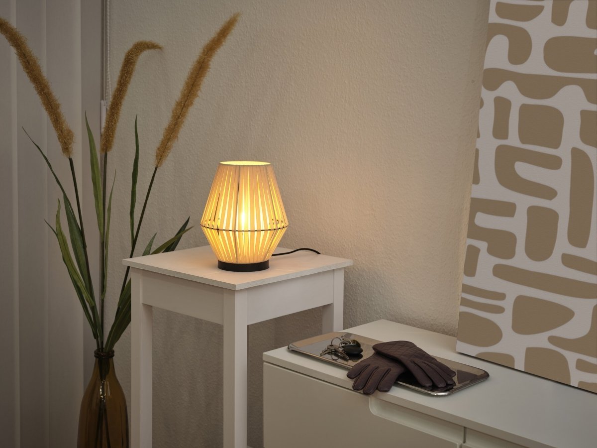 OSRAM Decor Stripes Lampa stołowa 1xE14 beżowa - eshop Ledvance PL 4058075848009