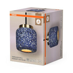 OSRAM Decor Terazzo Kula Wisząca 1XGU10 niebieski - eshop Ledvance PL 4099854461637
