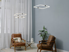 OSRAM Decor Tetragon Wisząca 2x 23W 830 Click DIM - Poland LEDVANCE e-shop 4058075842205