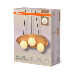 OSRAM Decor Wood Nest Wisząca 1xG9 brązowy - eshop Ledvance PL 4058075848283