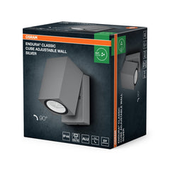 OSRAM Endura Classic Cube ADJ regulowany kinkiet srebrny - eshop Ledvance PL 4099854446252
