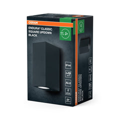 OSRAM Endura Classic Square Kinkiet góra - dół czarny - eshop Ledvance PL 4099854447723