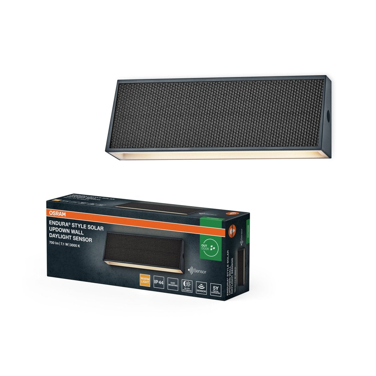 OSRAM ENDURA STYLE SOLAR BRIGHT DAYLIGHT SENSOR - eshop Ledvance PL 4099854415210