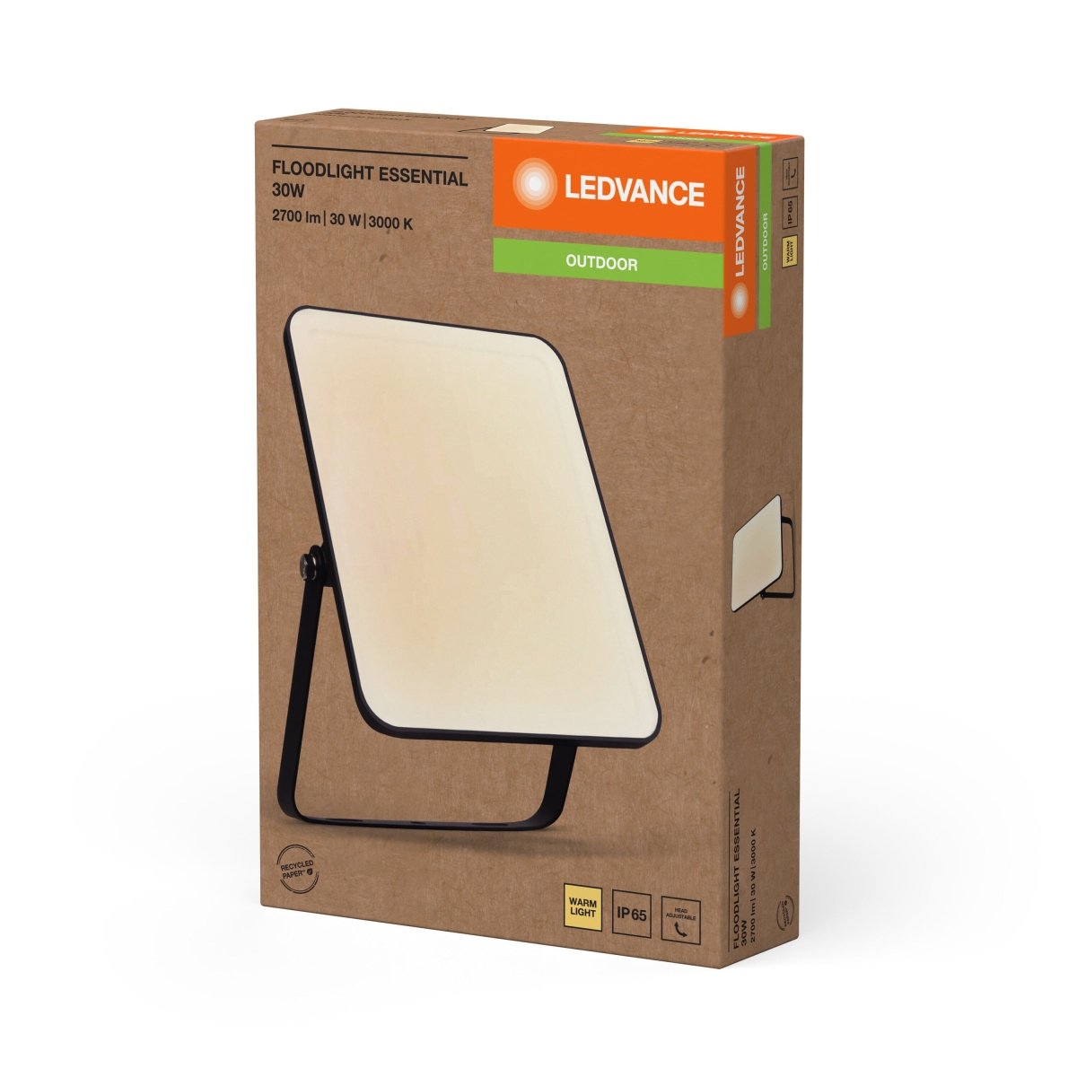 OSRAM Essentials Floodlights 30W 3000K - eshop Ledvance PL 4058075768055