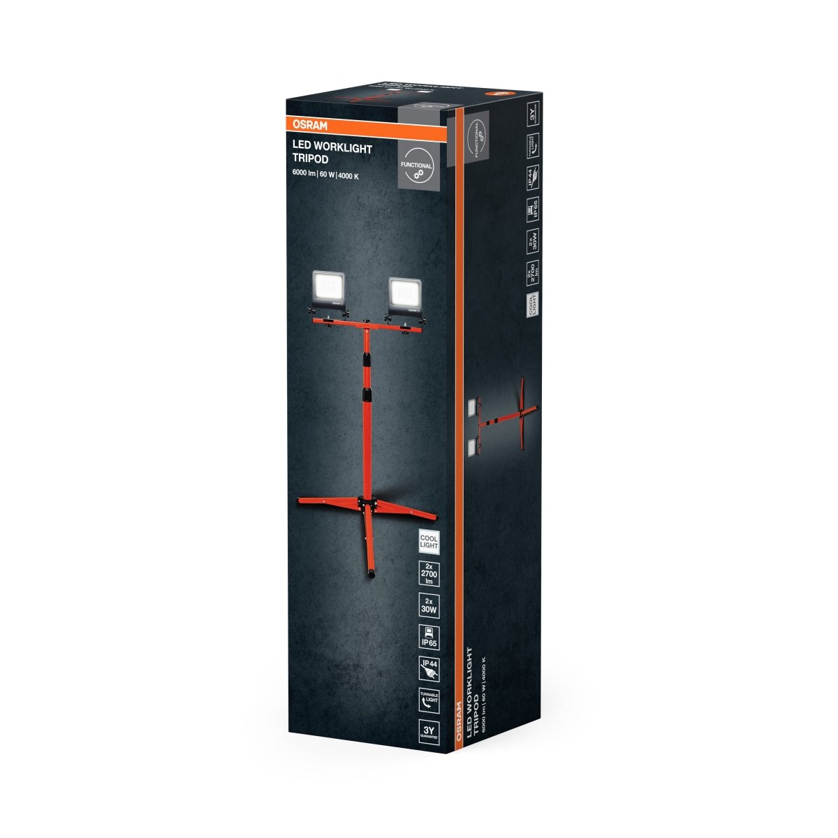 OSRAM FLOODLIGHT LUX 10 W 840 czarny - eshop Ledvance PL 4099854572210