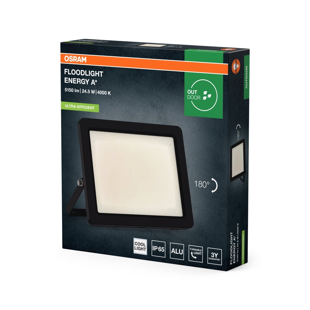 OSRAM Floodlights Energy Efficiency 24.5W 840 ciemnoszary - eshop Ledvance PL 4099854429538
