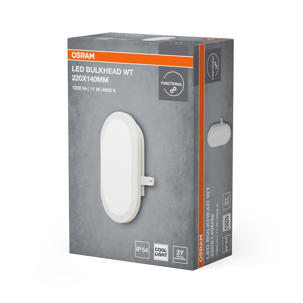 OSRAM LED Bulkhead 11W 4000K biały - eshop Ledvance PL 4099854428654