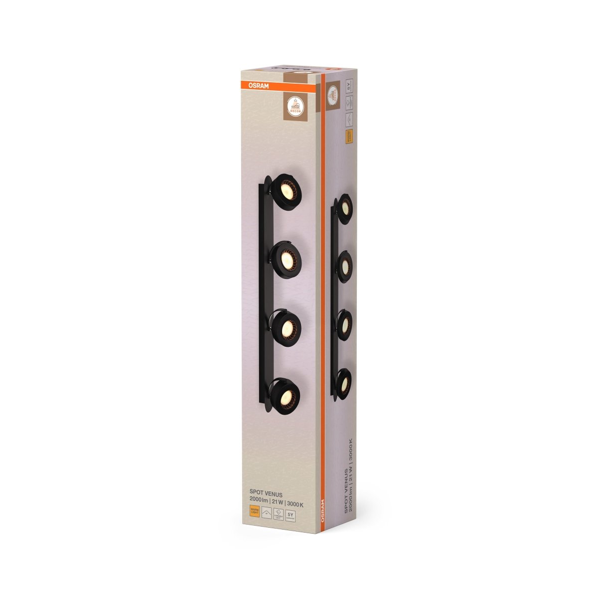 OSRAM LED SPOT biały 1×3.4 W 927 DIM - eshop Ledvance PL 4099854474330