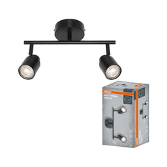 OSRAM LED SPOT PRIMAL BLACK 2×GU10 czarny - Poland LEDVANCE e - shop 4099854587344