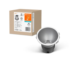 OSRAM LED SPOT RECESS TWIST PRO 93mm 10W 3000K biały/srebrny - eshop Ledvance PL 4099854089183