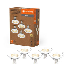 OSRAM LED SPOT SET RECESS ESSENTIAL GU10 5x2.6W GU10 biały - eshop Ledvance PL 4099854103667