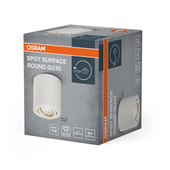 OSRAM LED SPOT SURFACE okrągła GU 10 biała - eshop Ledvance PL 4099854446009