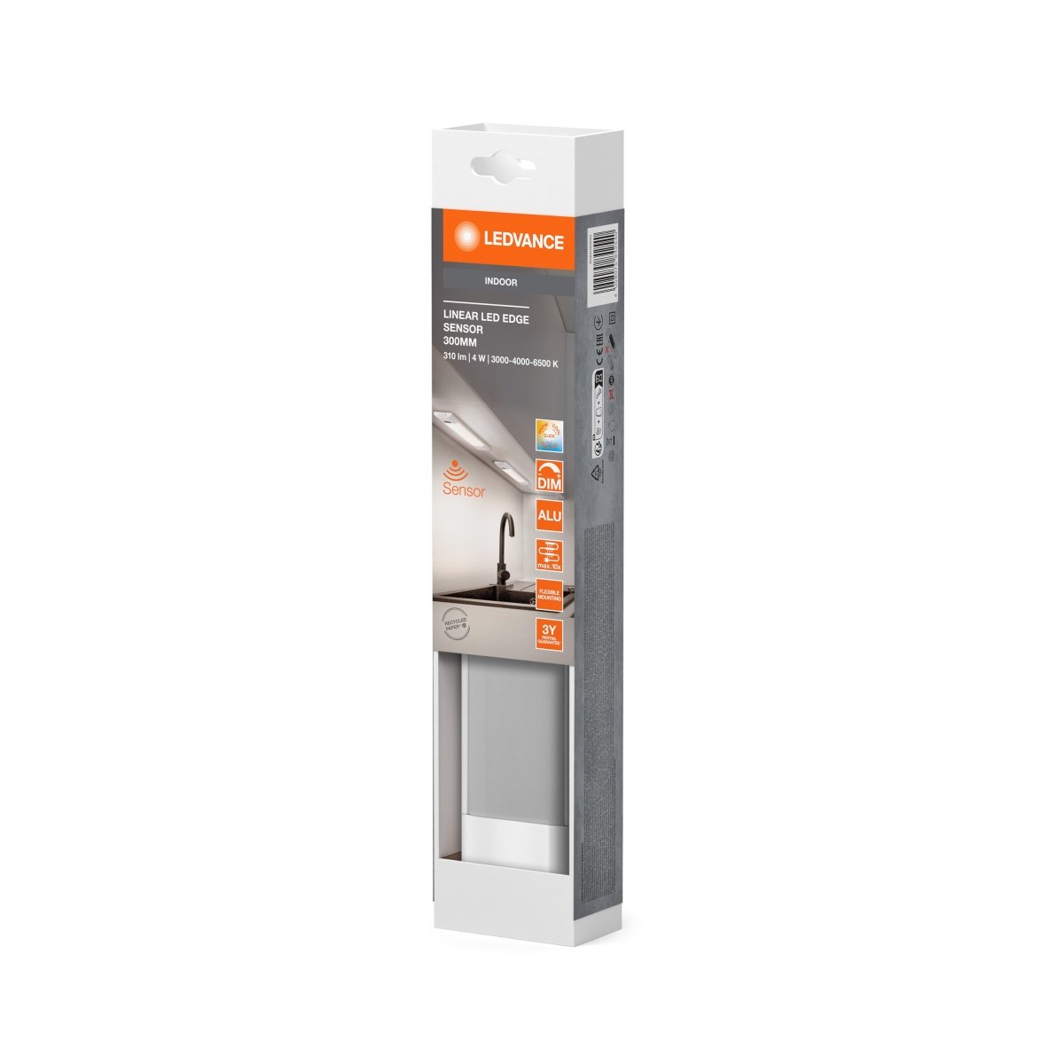 OSRAM Linear Edge Sensor 30cm CCT DIM biały mat - eshop Ledvance PL 4058075842540
